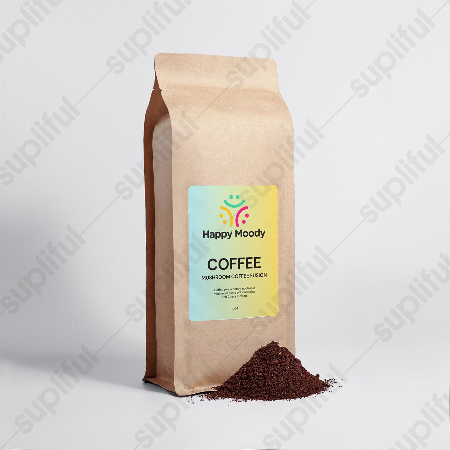 Mushroom Coffee Fusion - Lion’s Mane & Chaga 16oz